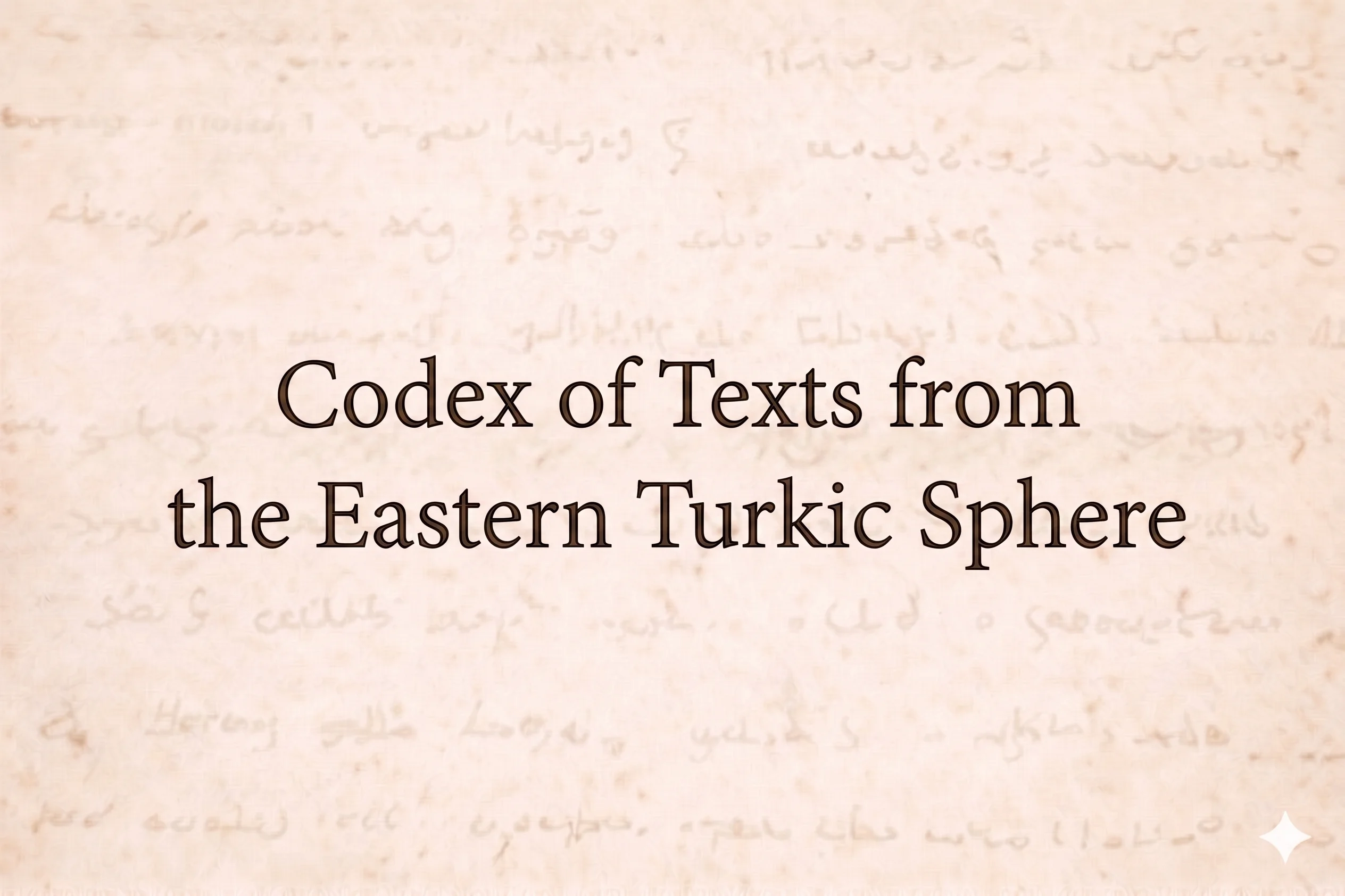 CETS v1 — Codex of Texts from the Eastern Turkic Sphere