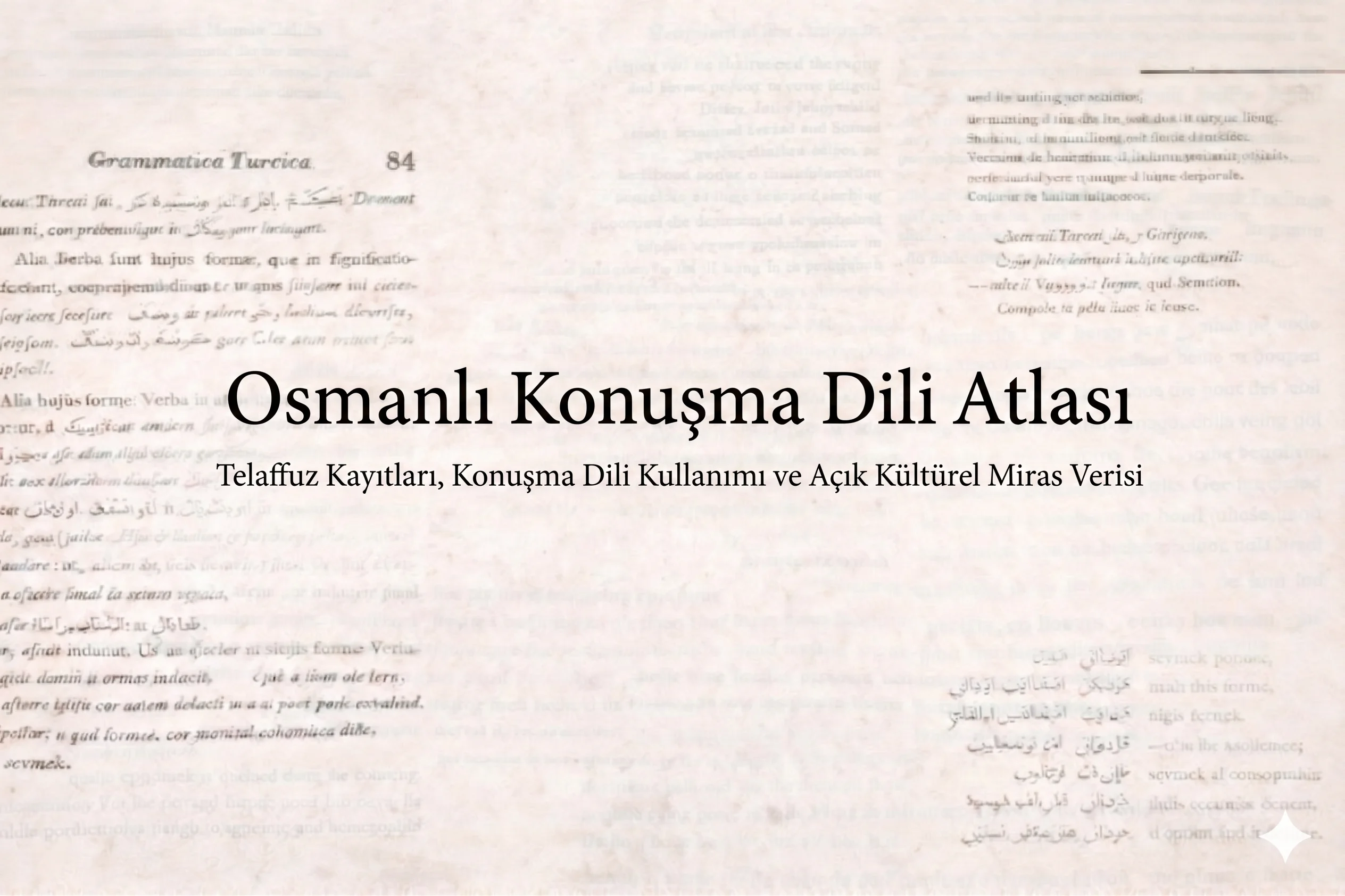 OKDA v1: Osmanlı Konuşma Dili Atlası